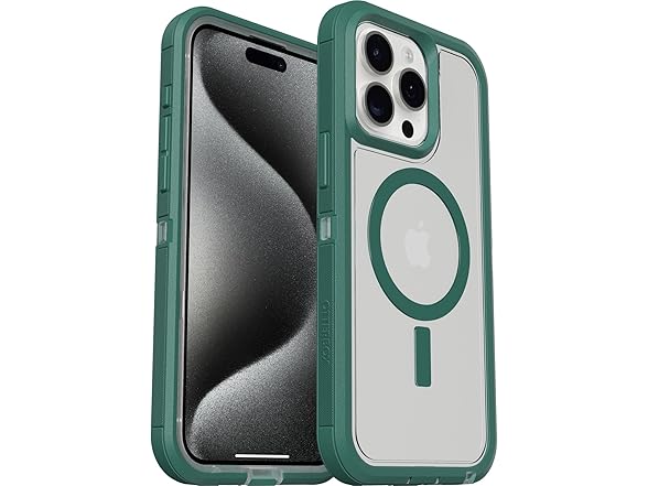 OtterBox iPhone 15 Pro Max Defender Series XT Clear Case