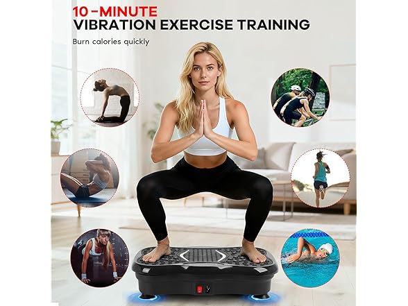 FAHKNS Vibration Plate Exercise Machine