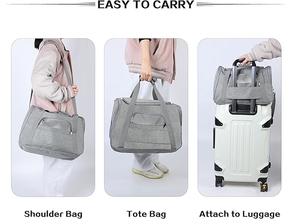 FluffyDream Soft Pet Travel Carrier