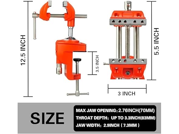 MGMYVDDGVW AAP-Tool-120 360 Degree Bench Vise