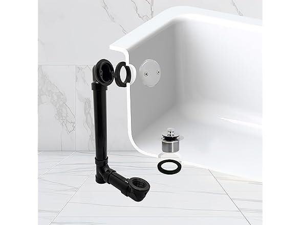 Westbrass Pull & Drain Sch. 40 ABS Bath Waste