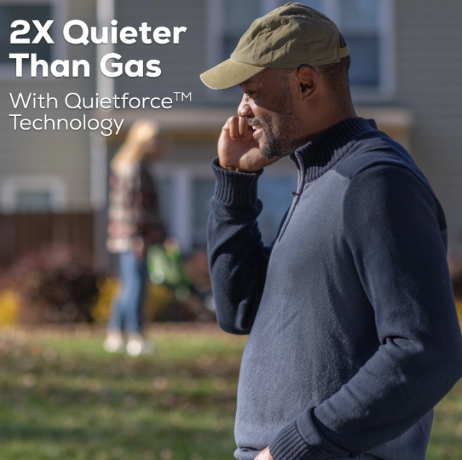 Greenworks 80V 750CFM Cordless Battery Leaf Blower - Gallery 11