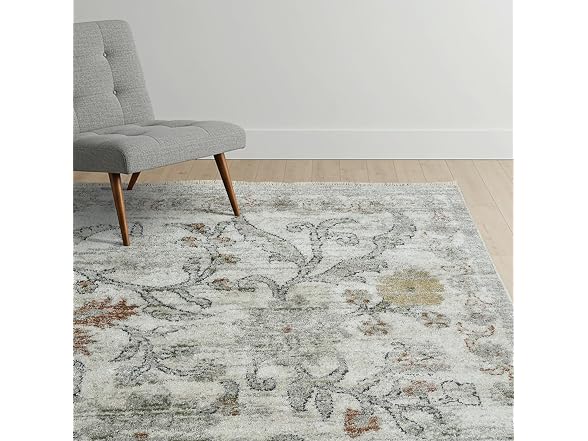 Gertmenian Botanica Rug 5x7 Naud Beige