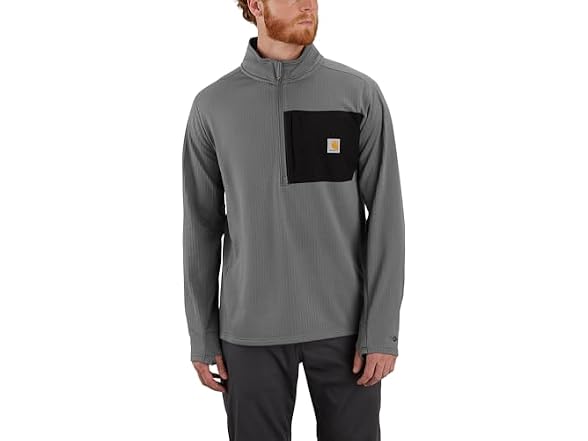 Carhartt Men (S) Force Relaxed Mock Neck T-shirt