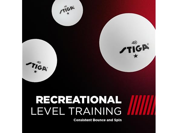 STIGA Ping Pong Balls – 6pk