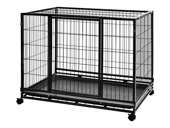 Amazon Basics - Portable Heavy Duty Dog Pet Kennel