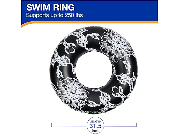 Swimways Wednesday Swim Tube Pool Float