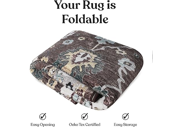 Superior 2'7"x6' Floral Geometric Border Indoor Area Rug