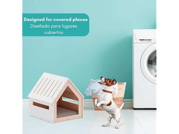 POLIPETS Big House for Pets, Wooden House