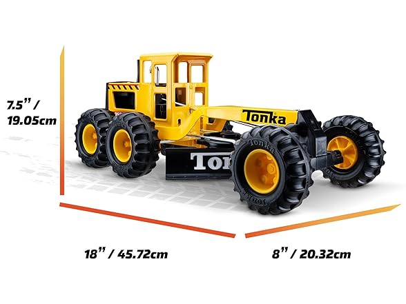Tonka Steel Classics Road Grader