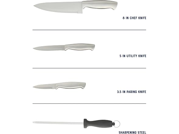 Oster Baldwyn 4 Piece S/S Cutlery Set