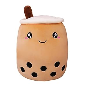 Kede 19.6'' Cartoon Bubble Tea Plush Pillow 19.6" - Gallery 2