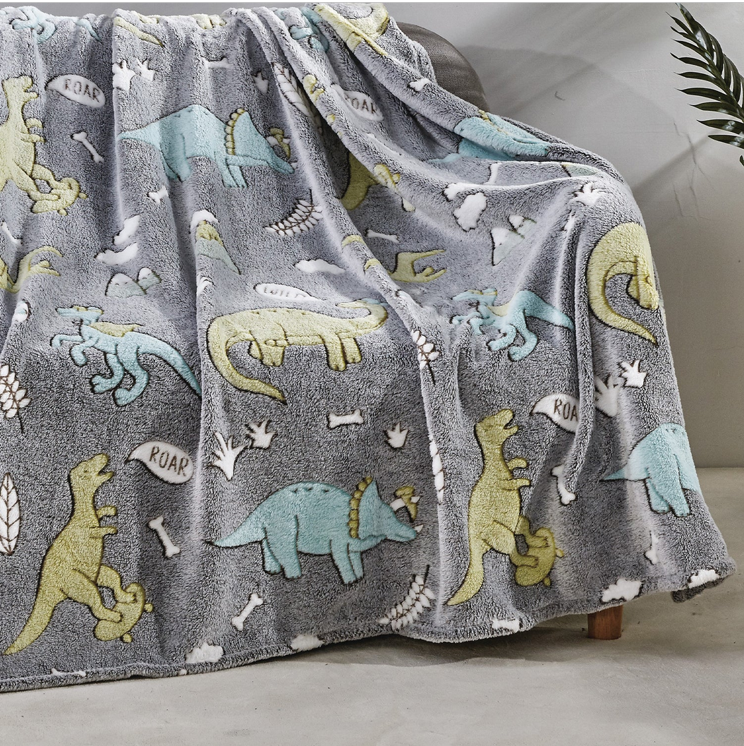 Glow in the Dark Ultra Soft Micro Plush Fleece Throw - Gallery 10