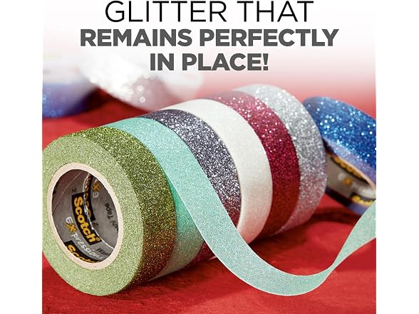 Scotch Expressions Glitter Washi Tape