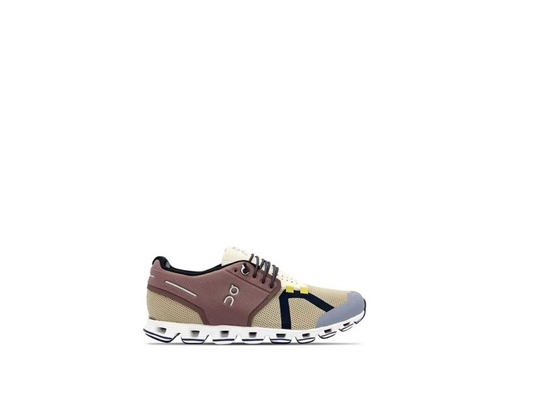 On Running Cloud Women's Shoes Grape  Sand Size 5.5