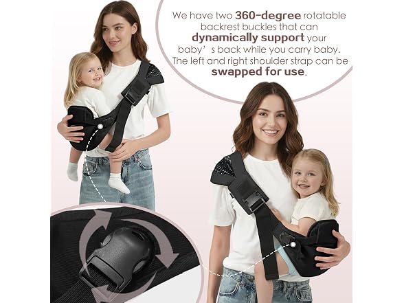 MISSWISDOM Lightweight Toddler Sling