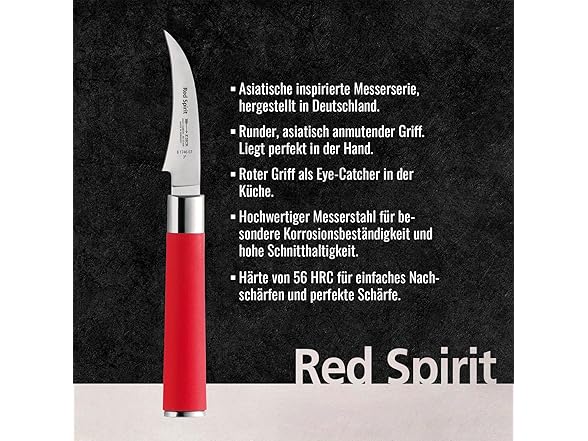 F. DICK - Red Spirit Tourne Knife