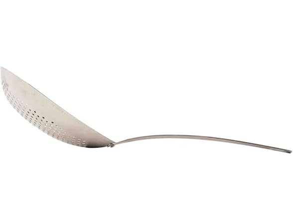 TableCraft 12830 Scoop Colander, 14 oz Stainless Steel Scoop 