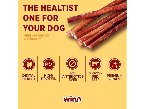 WINO - Bully Sticks for Dogs