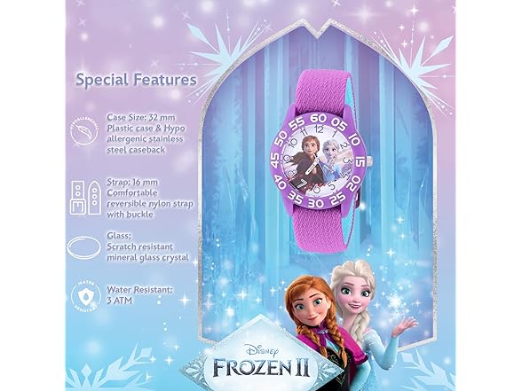 Disney Frozen Watch for Girls Ages 4–7