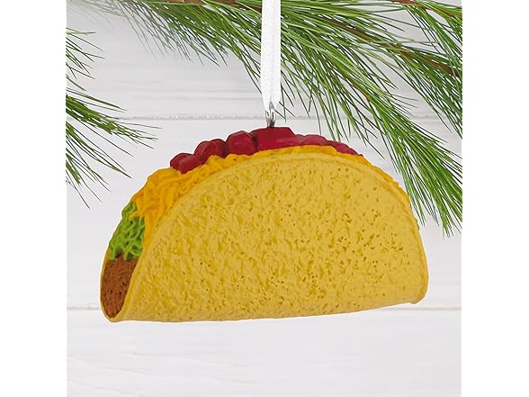 Hallmark Hallmark Taco Christmas Ornament, Food G