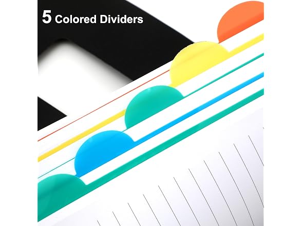 Yoment Spiral Notebook 8.5'' x 11'' Wide Line