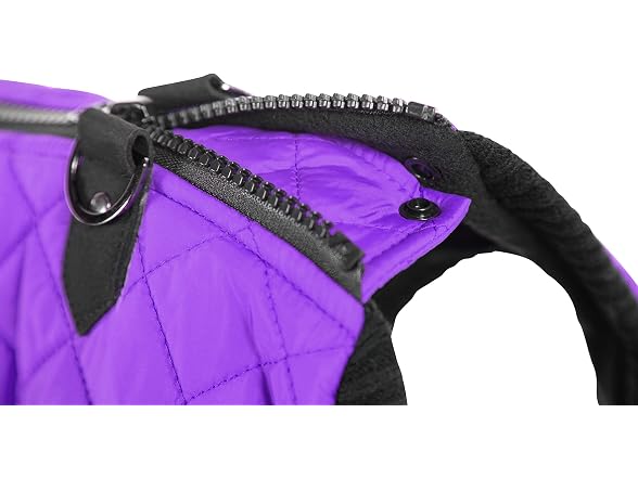 Gooby Fashion Vest Dog Jacket, Violet, Small
