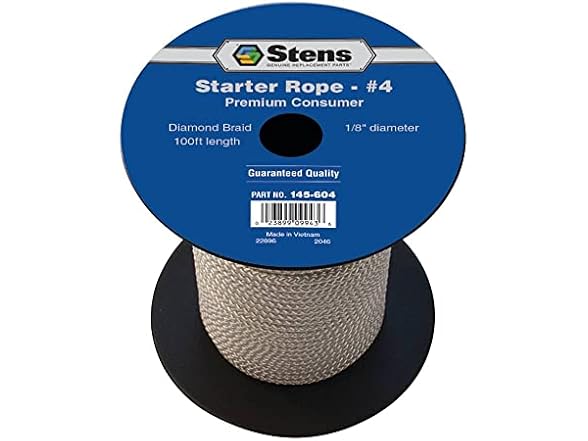 Stens 145-604 Diamond Braid Starter Rope
