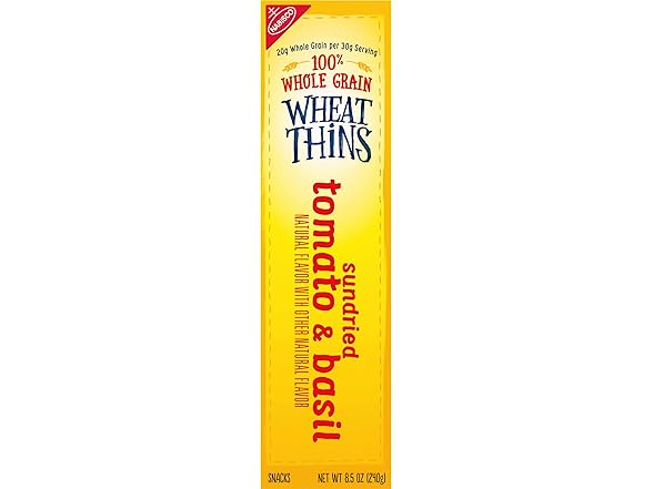 Wheat Thins Sundried Tomato & Basil Snacks