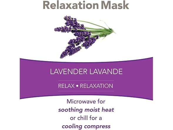 Bed Buddy Aromatherapy Eye Mask Warm and Cold