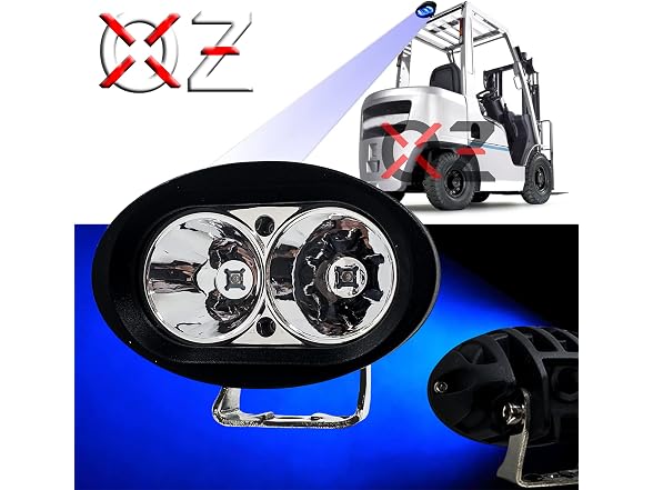 OZ-USA Blue Forklift Led Light