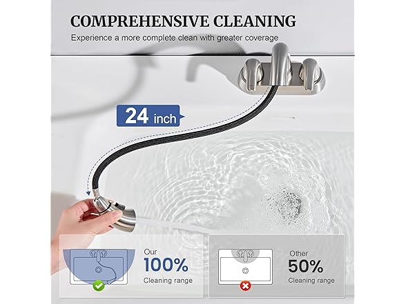 Brushed Nickel Pull Down Faucet