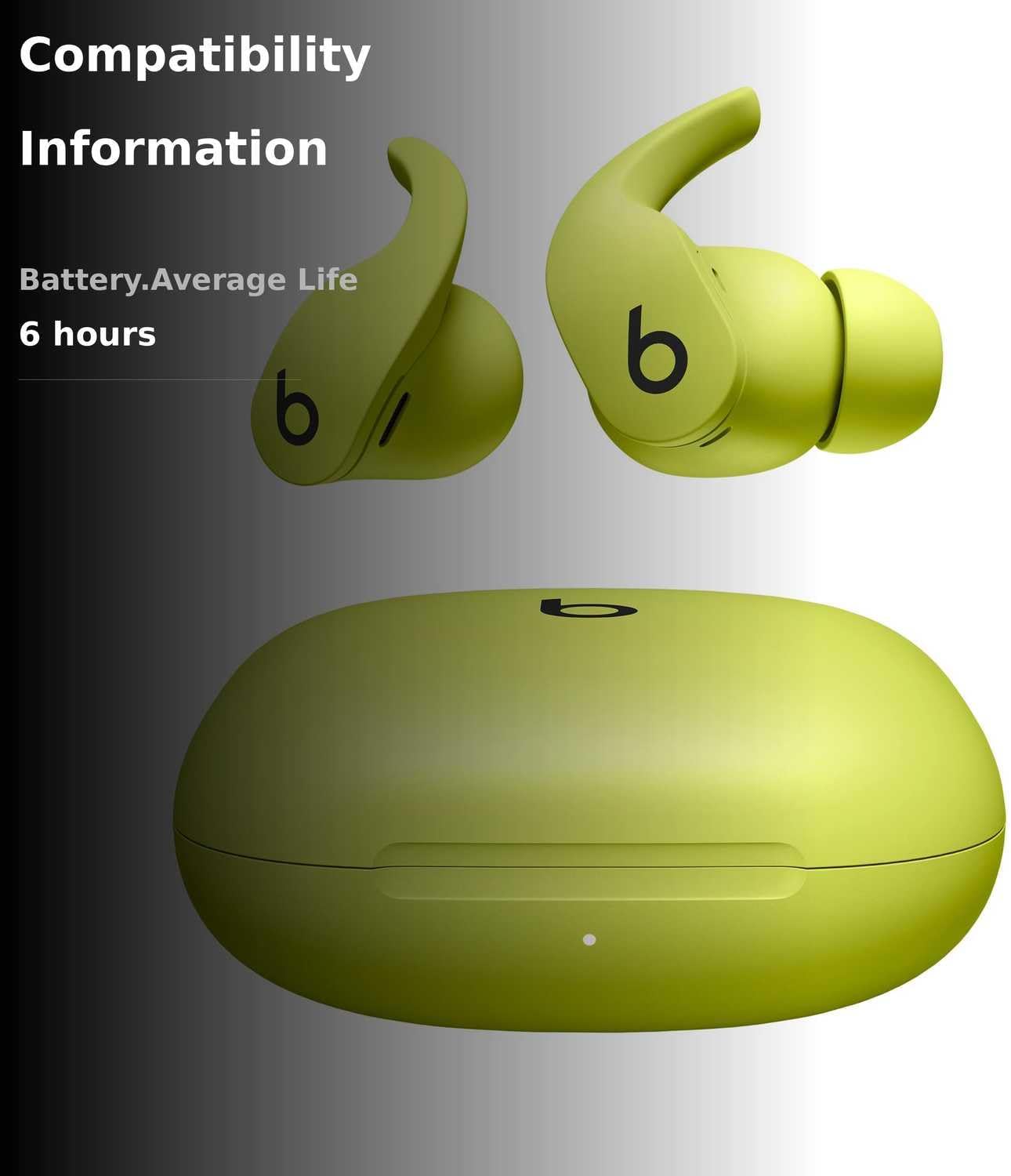 Beats Fit Pro - True Wireless Noise Cancelling Earbuds (Volt Yellow) - Gallery 13