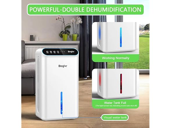 boglvr Dehumidifier for Home