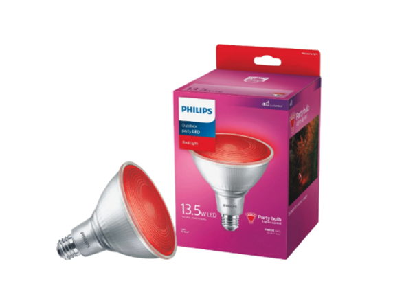 Philips 13.5w LED Party Flood Light Bulb Indoor/Outdoor