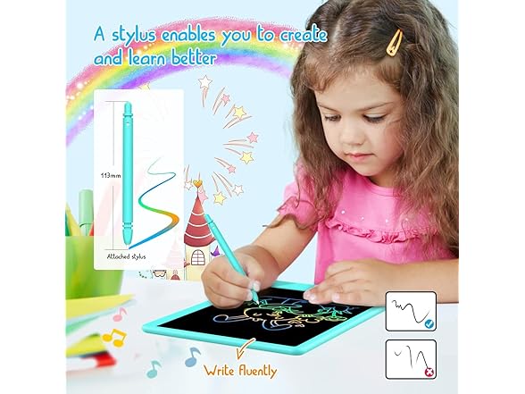 BUKEBU LCD Writing Tablet for Kids