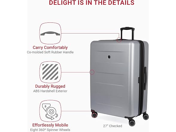SwissGear 8020 Eclipse Collection Hardside Expandable Luggage