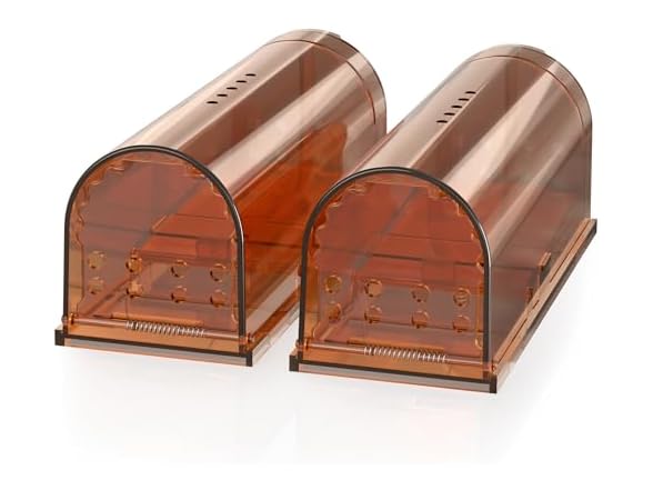 Humane Mouse Trap Pack of 2, Brown