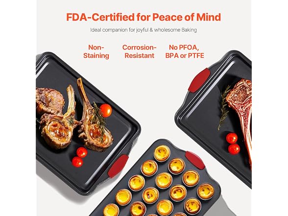 Bakeware Set 10 Pieces Non-Stick