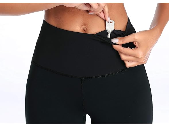 Oalka Women Yoga Pants Workout Running L
