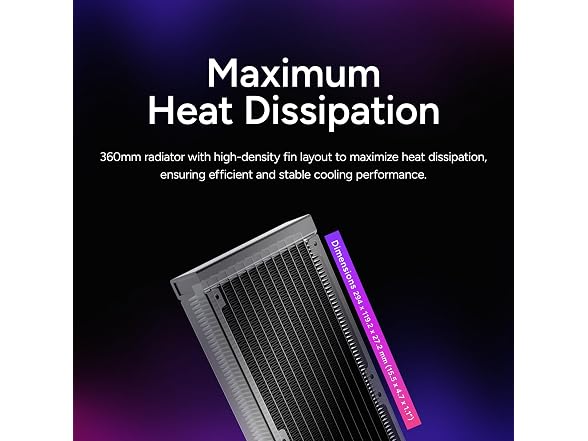 Cooler Master 360 Core II AIO Liquid CPU Cooler