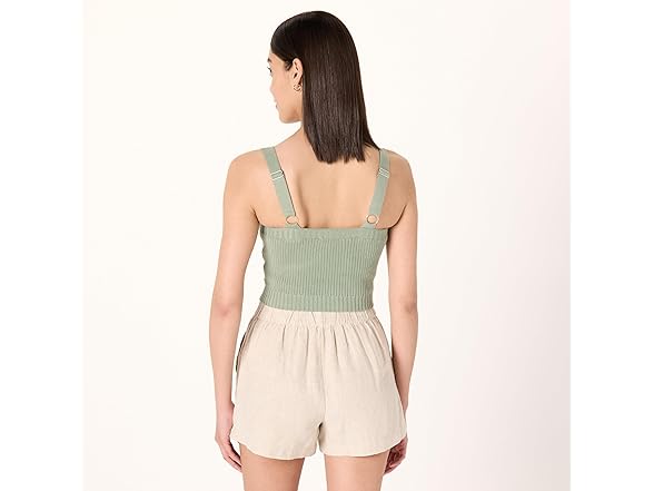 The Drop Womens Zadie Cropped Sweater Tank (S)