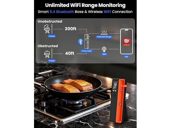 Prograce Wireless Meat Thermometer