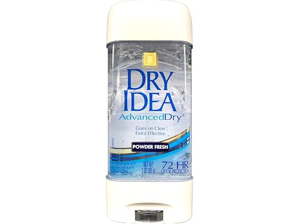 Dry Idea Clear Gel Deodorant Powder Fresh