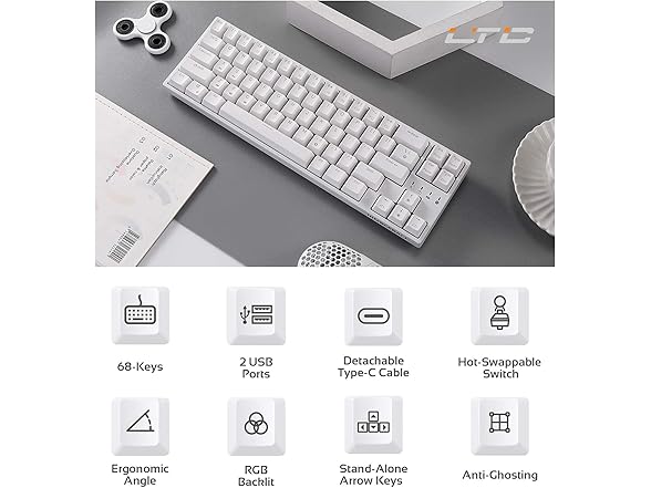 LTC Nimbleback Ultra-Compact Mechanical Keyboard