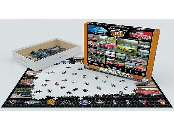 EuroGraphics 1960's Cruisin' Classics Puzzle