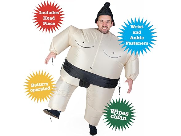 Funtime Gifts Men's (OS) Inflatable Halloween - Gallery 3