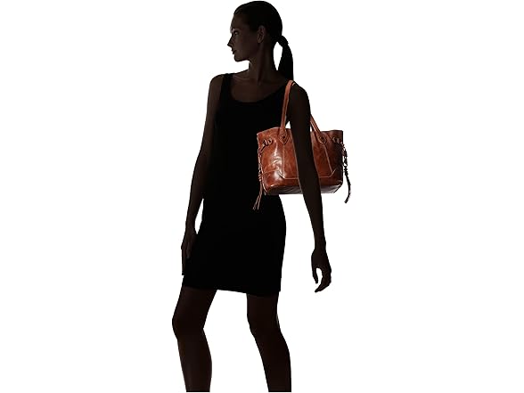 Frye womens Melissa Carryall Tote, Cognac