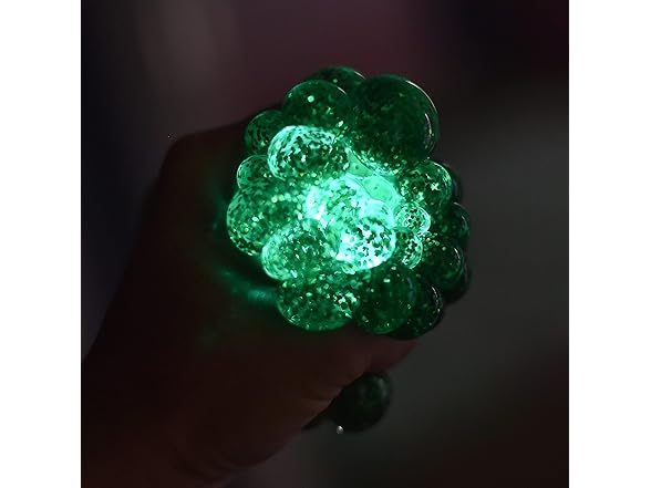 Sunny Days Entertainment Light Up Mesh Squeeze Ball