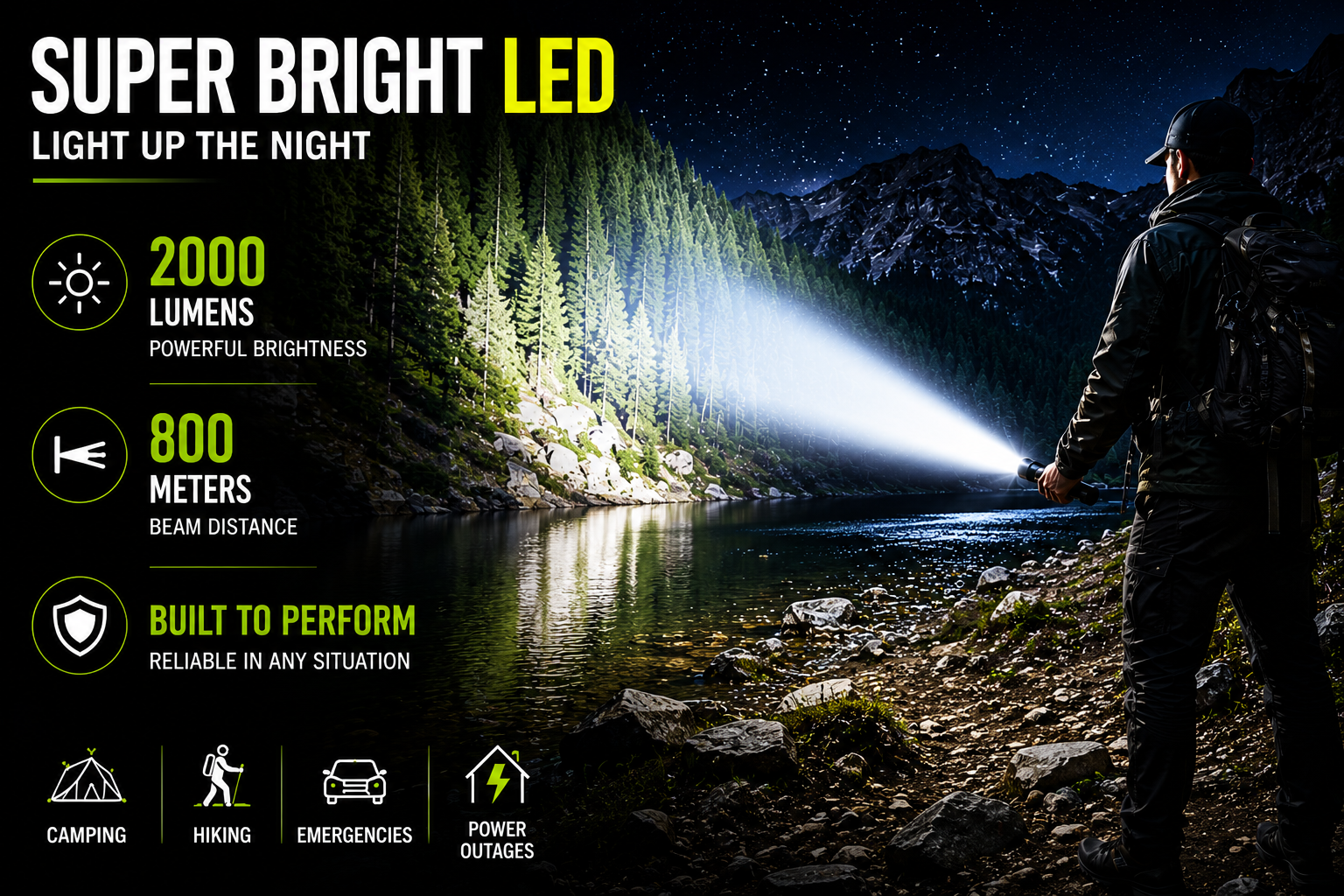 Emergency Flashlights IP65 Rechargeable - Gallery 7